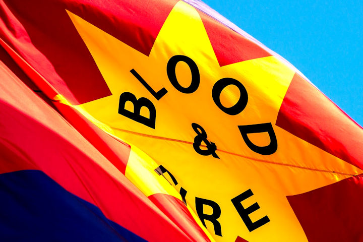 salvation army blood fire